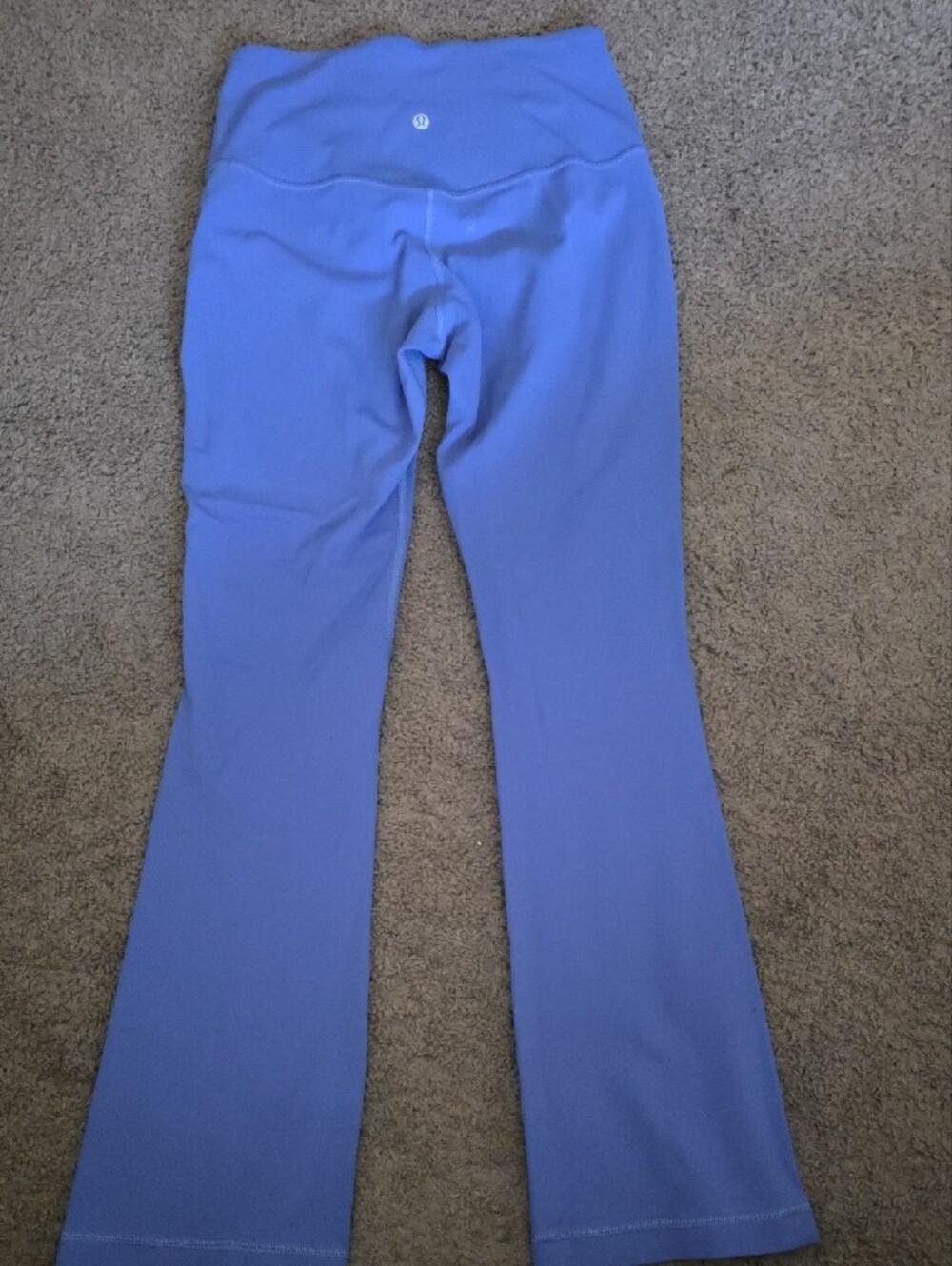 Lululemon Periwinkle Flare Yoga Pants Size 8 - Picture 2 of 4